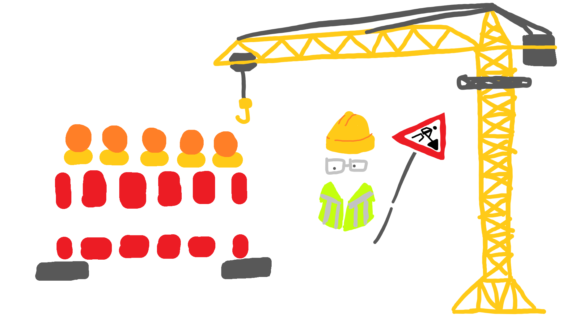 under construction